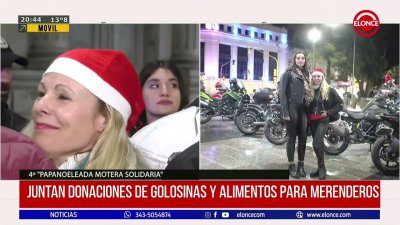 Moteros lanzaron una campa&ntilde;a solidaria para merenderos de Paran&aacute; y Santa Fe